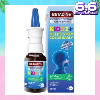 BETADINE®  Cold Defence Kids Nasal Spray 20ml