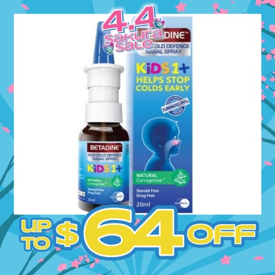 BETADINE® - Cold Defence Kids Nasal Spray 20ml
