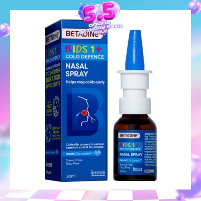 BETADINE® - Cold Defence Kids Nasal Spray 20ml