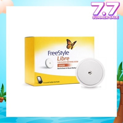FREESTYLE Flash Glucose Monitoring Libre Sensor (To Be Used With Libre Reader,14 Days Sensor Life,Reading Stored Every 15 Minutes) 1s