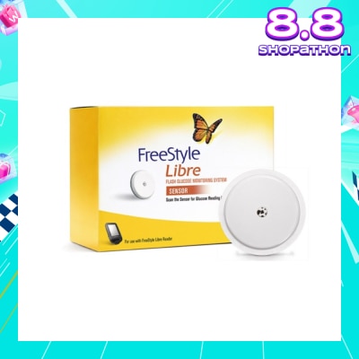 FREESTYLE Flash Glucose Monitoring Libre Sensor (To Be Used With Libre Reader,14 Days Sensor Life,Reading Stored Every 15 Minutes) 1s