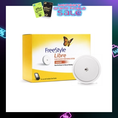 FREESTYLE Flash Glucose Monitoring Libre Sensor (To Be Used With Libre Reader,14 Days Sensor Life,Reading Stored Every 15 Minutes) 1s