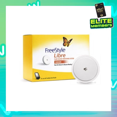 FREESTYLE Flash Glucose Monitoring Libre Sensor (To Be Used With Libre Reader,14 Days Sensor Life,Reading Stored Every 15 Minutes) 1s