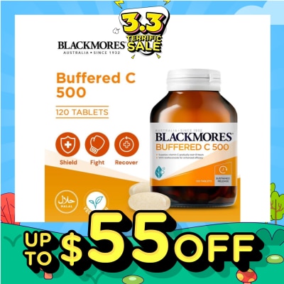 BLACKMORES Buffered C 500 Tablets 120s