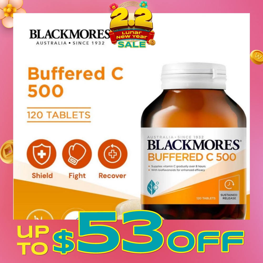 Buffered C 500 Tablets 120s