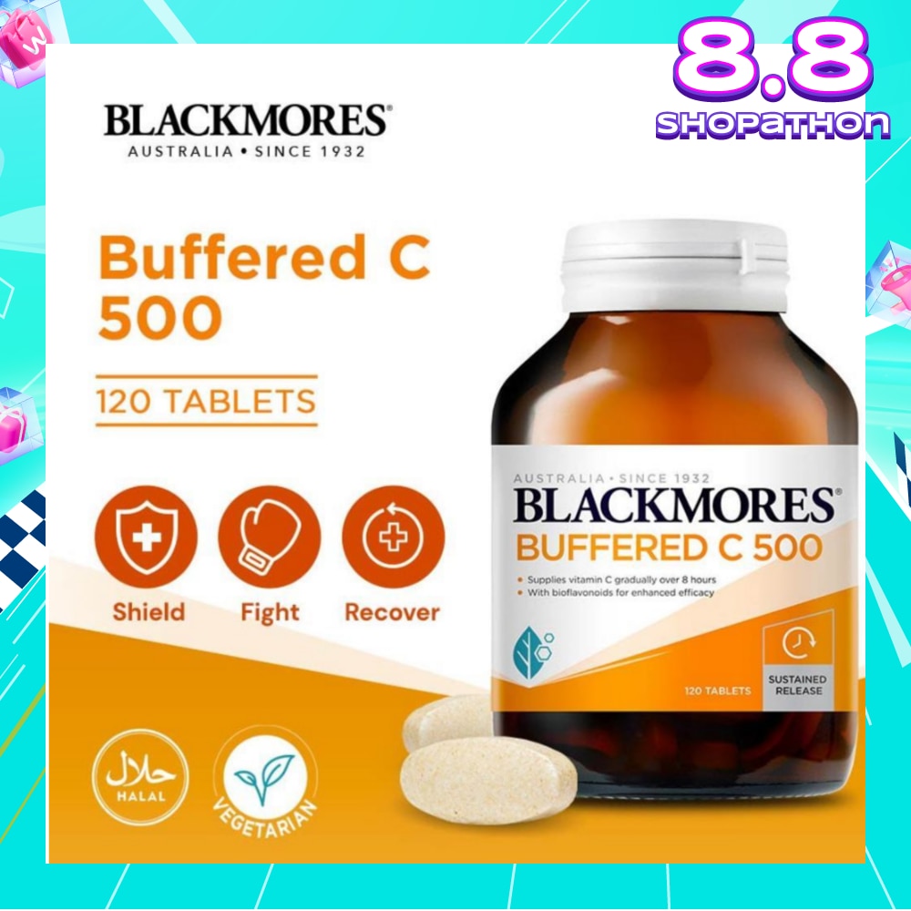 Buffered C 500 Tablets 120s