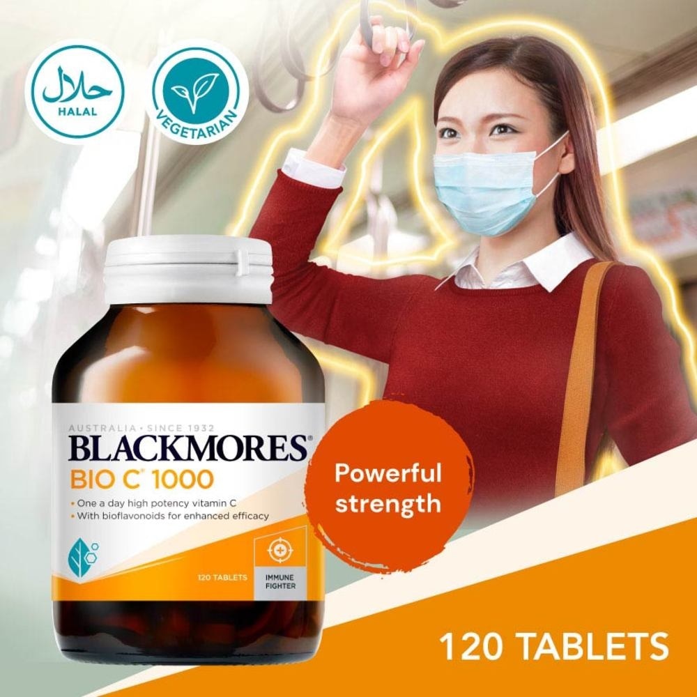 Blackmores Bio C® 1000mg Tablets 120s