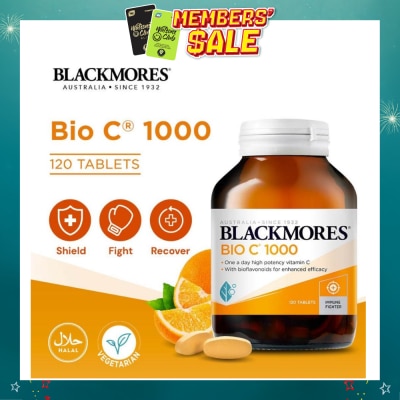BLACKMORES - Bio C® 1000mg Tablets 120s