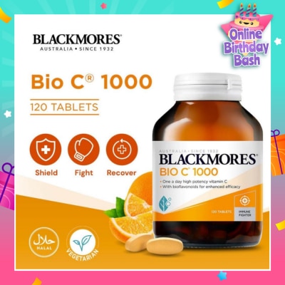 BLACKMORES Bio C® 1000mg Tablets 120s