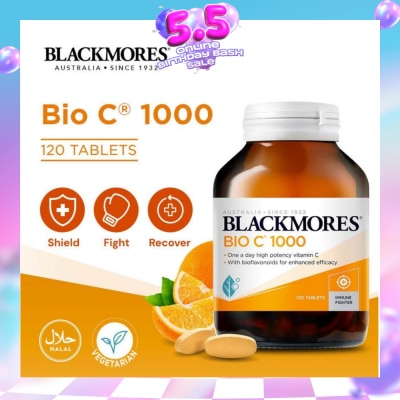 BLACKMORES - Bio C® 1000mg Tablets 120s
