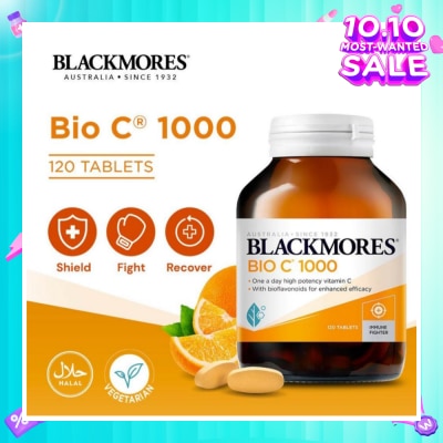 BLACKMORES Bio C® 1000mg Tablets 120s