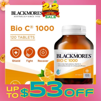 BLACKMORES Bio C® 1000mg Tablets 120s