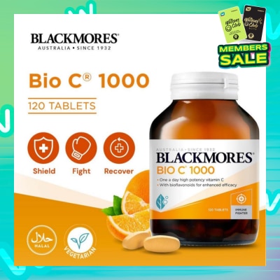 BLACKMORES Bio C® 1000mg Tablets 120s