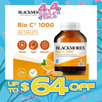 BLACKMORES - Bio C® 1000mg Tablets 120s