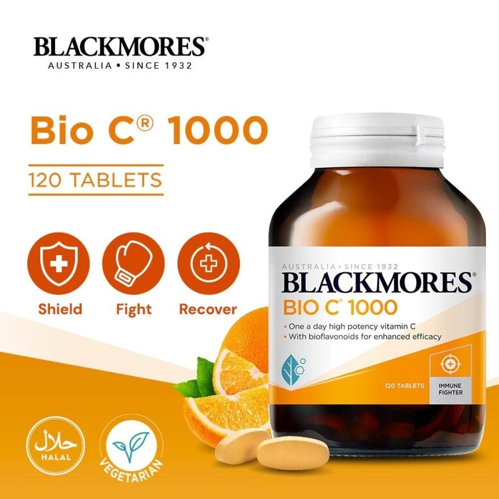 Blackmores Bio C® 1000mg Tablets 120s