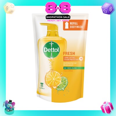DETTOL - Yuzu Citrus Anti-Bacterial Body Wash Refill Pack 800g