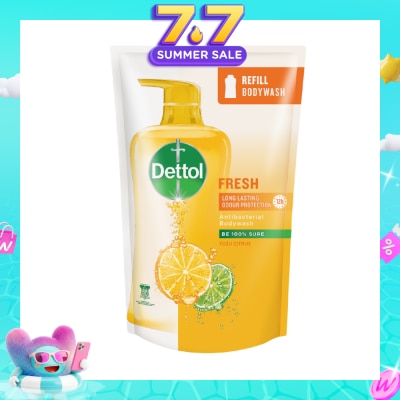 DETTOL - Yuzu Citrus Anti-Bacterial Body Wash Refill Pack 800g