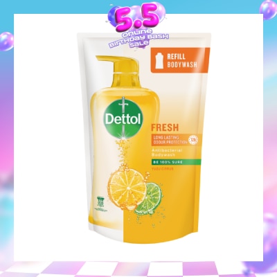 DETTOL - Yuzu Citrus Anti-Bacterial Body Wash Refill Pack 800g