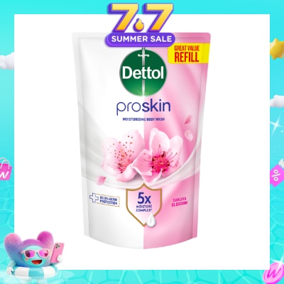 DETTOL - Proskin Sakura Blossom Moisturising Body Wash Refill Pack 800g
