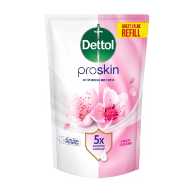 DETTOL - Proskin Sakura Blossom Moisturising Body Wash Refill Pack 800g