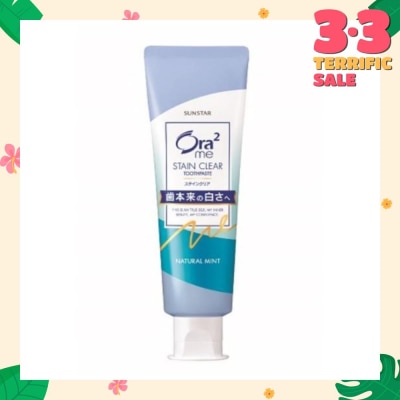 ORA2 Me Stain Clear Toothpaste Natural Mint 140g