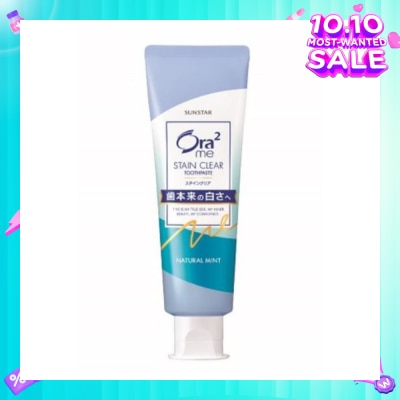 ORA2 Me Stain Clear Toothpaste Natural Mint 140g