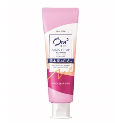 ORA2 ORA2 Me Stain Clear Toothpaste Peach Leaf Mint 140g