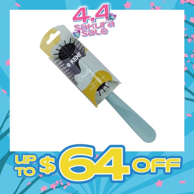 KENT BRUSHES - Kcr2 Create (Cushion Vented Paddle Hair Brush For Smooth, Soft And Tangle Free Hair) 1s