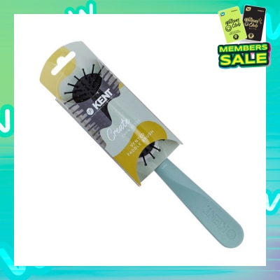 KENT BRUSHES Kcr2 Create (Cushion Vented Paddle Hair Brush For Smooth, Soft And Tangle Free Hair) 1s
