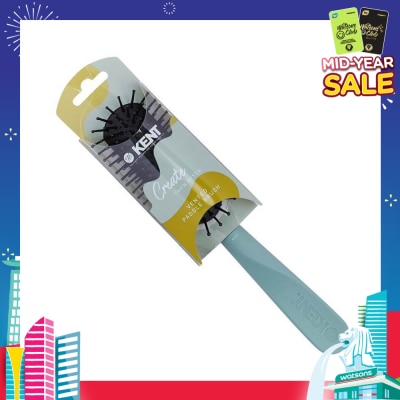 KENT BRUSHES Kcr2 Create (Cushion Vented Paddle Hair Brush For Smooth, Soft And Tangle Free Hair) 1s