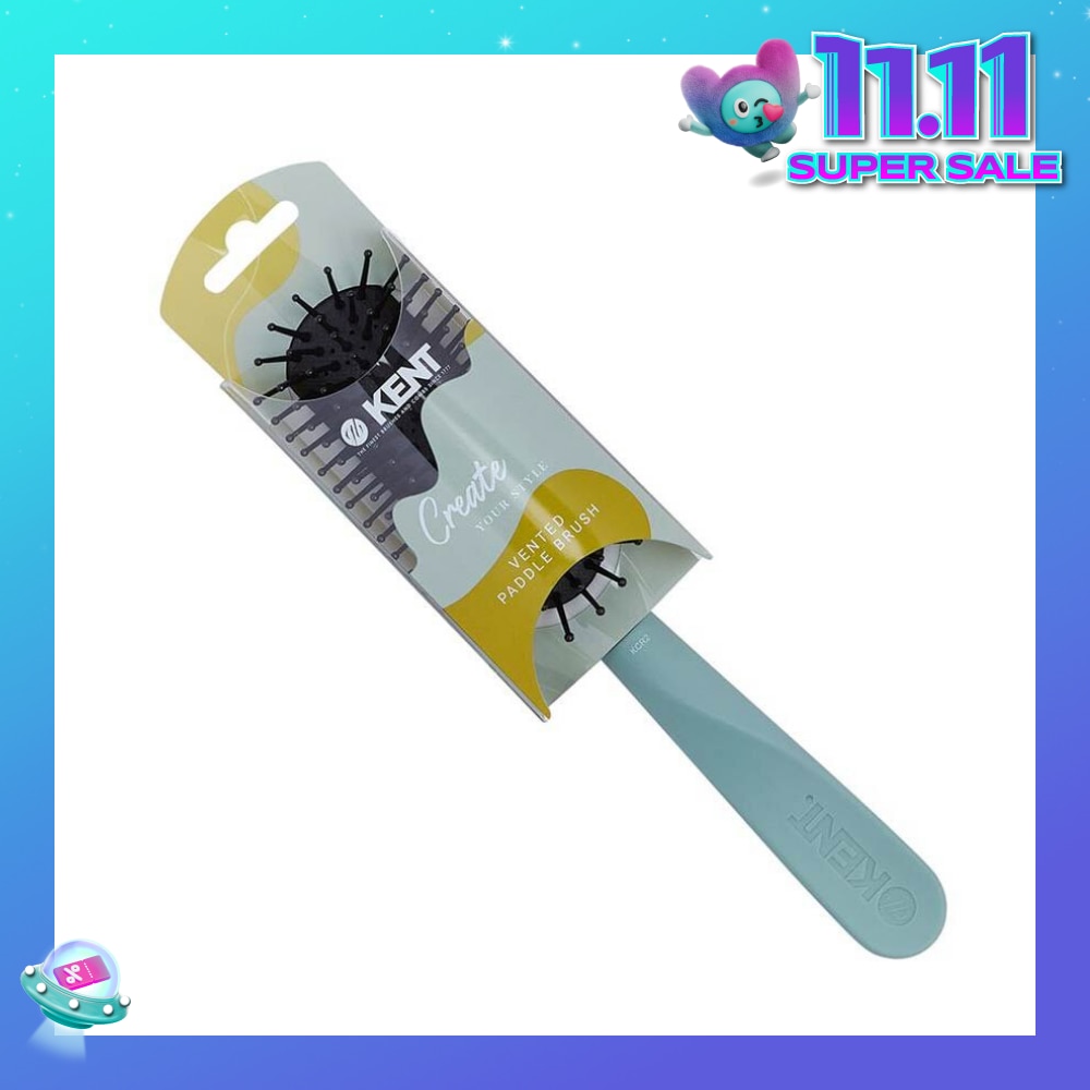 Kcr2 Create (Cushion Vented Paddle Hair Brush For Smooth, Soft And Tangle Free Hair) 1s