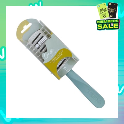 KENT BRUSHES Kcr3 Create (Tunnel Vented Hair Brush For Soft, Bouncy Hair) 1s