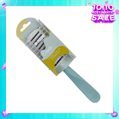 KENT BRUSHES Kcr3 Create (Tunnel Vented Hair Brush For Soft, Bouncy Hair) 1s
