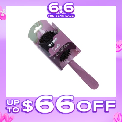 KENT BRUSHES - Kcr4 Create (Cushion Bristle & Nylon Mix Hair Brush Small) 1s