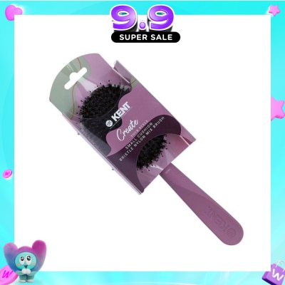 KENT BRUSHES - Kcr4 Create (Cushion Bristle & Nylon Mix Hair Brush Small) 1s image