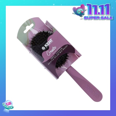 KENT BRUSHES Kcr4 Create (Cushion Bristle & Nylon Mix Hair Brush Small) 1s