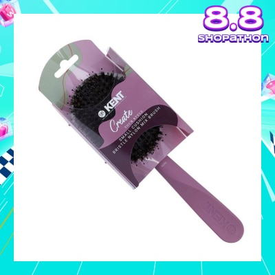 KENT BRUSHES Kcr4 Create (Cushion Bristle & Nylon Mix Hair Brush Small) 1s