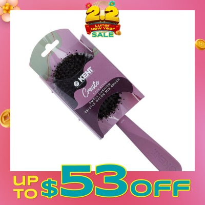 KENT BRUSHES Kcr4 Create (Cushion Bristle & Nylon Mix Hair Brush Small) 1s