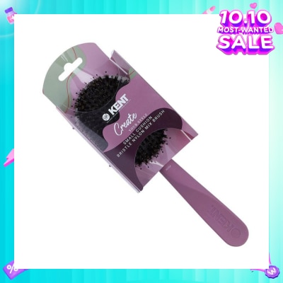 KENT BRUSHES Kcr4 Create (Cushion Bristle & Nylon Mix Hair Brush Small) 1s