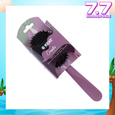 KENT BRUSHES Kcr4 Create (Cushion Bristle & Nylon Mix Hair Brush Small) 1s