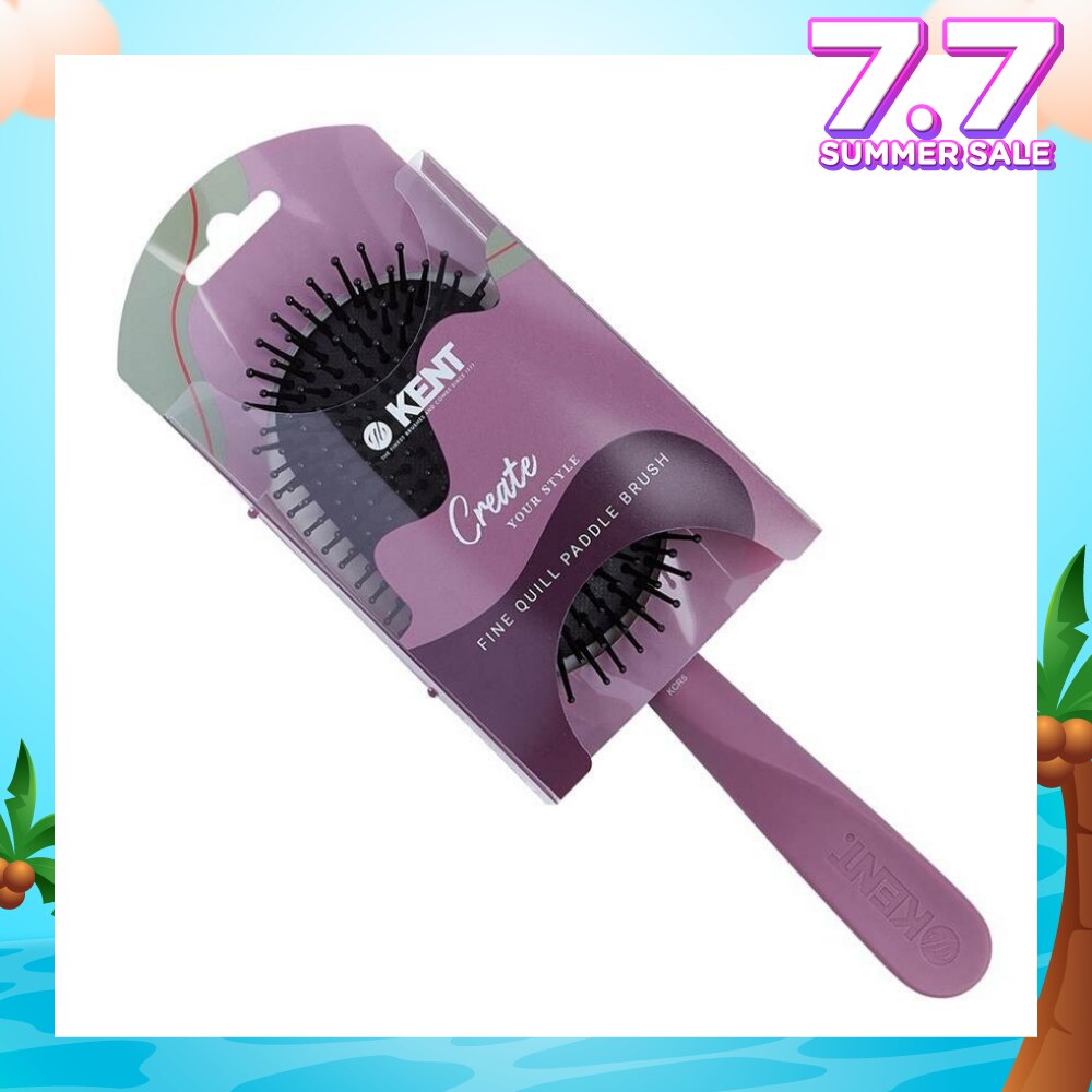 Kcr5 Create (Fine Quill Paddle Hair Brush For Short To Long Hair) 1s