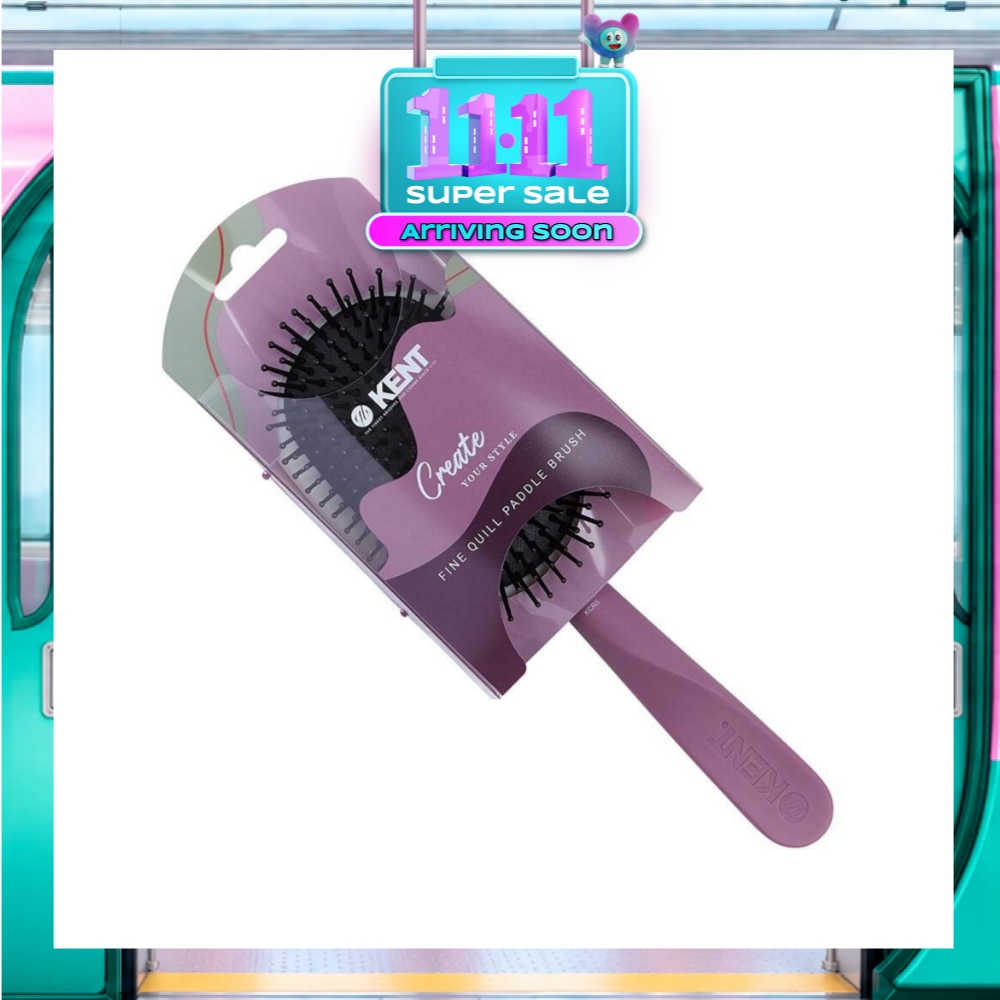 Kcr5 Create (Fine Quill Paddle Hair Brush For Short To Long Hair) 1s image