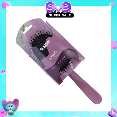 KENT BRUSHES - Kcr5 Create (Fine Quill Paddle Hair Brush For Short To Long Hair) 1s image
