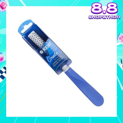 KENT BRUSHES Kcr6 Create (20mm Ball Tipped Nylon Quill Round Hair Brush) 1s