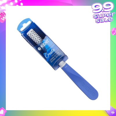 KENT BRUSHES Kcr6 Create (20mm Ball Tipped Nylon Quill Round Hair Brush) 1s