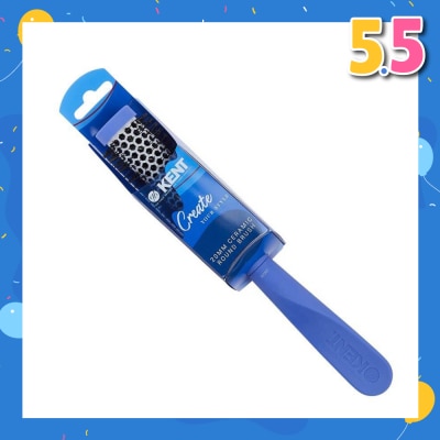 KENT BRUSHES Kcr7 Create (20mm Ceramic Round Hair Brush With Heat Retaining Head) 1s