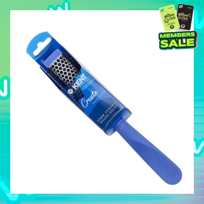 KENT BRUSHES Kcr7 Create (20mm Ceramic Round Hair Brush With Heat Retaining Head) 1s