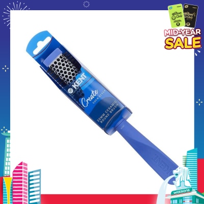 KENT BRUSHES Kcr7 Create (20mm Ceramic Round Hair Brush With Heat Retaining Head) 1s