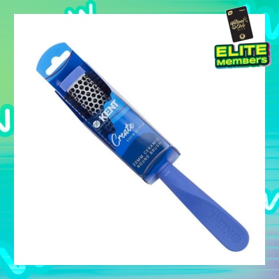 KENT BRUSHES Kcr7 Create (20mm Ceramic Round Hair Brush With Heat Retaining Head) 1s
