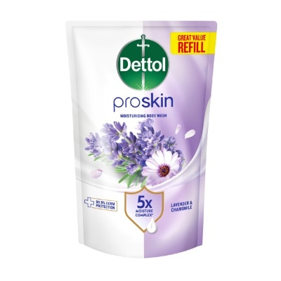 DETTOL - Proskin Lavender Moisturising Body Wash Refill Pack 800g